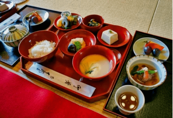 Petites portions de régime japonais