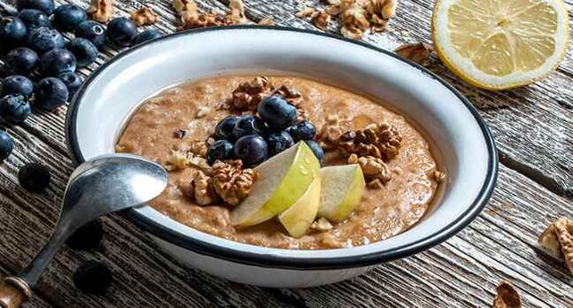 La soupe à la crème diversifie le menu contre la goutte